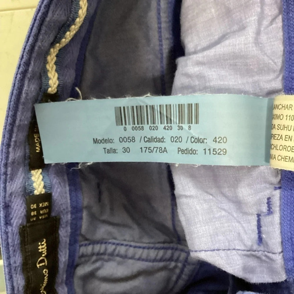 Massimo Dutti Slim Chino Pants Size 30 - Picture 7 of 9